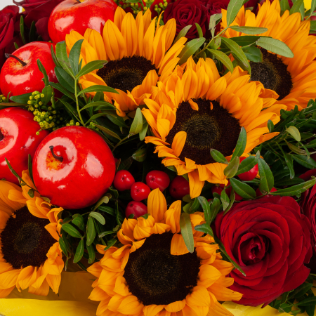 Букет Золотое счастье