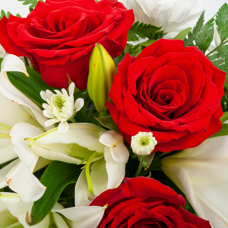 Композиция в кашпо Моменты влюбленности