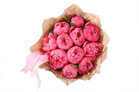 Букет из пионов Эйфория