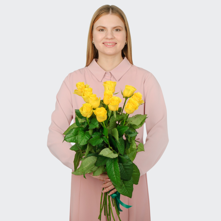 Букет 11 роз Илиос