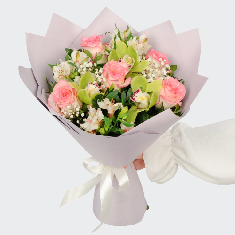 Букет Розовый вальс