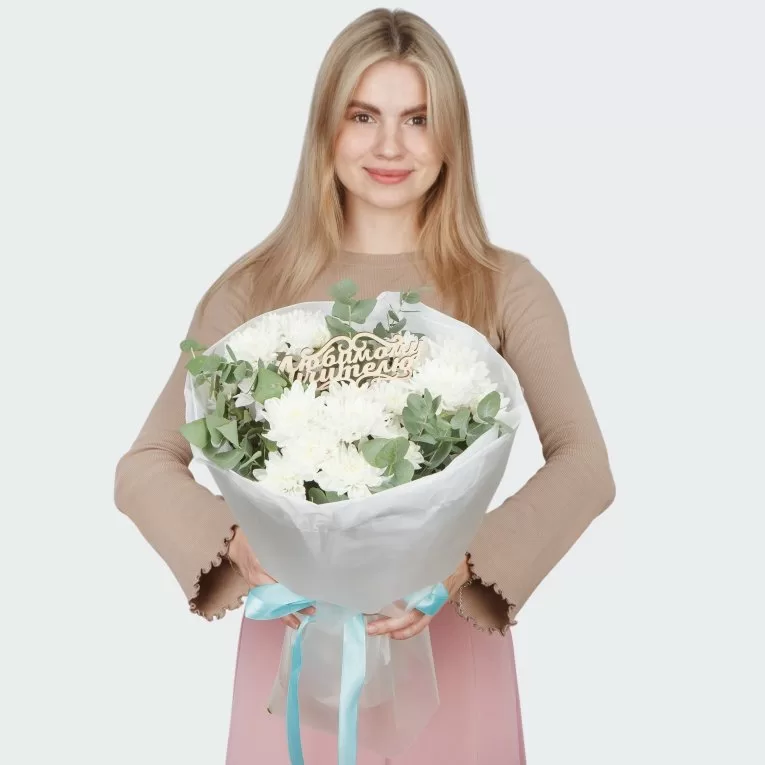 Букет Мел на ладони