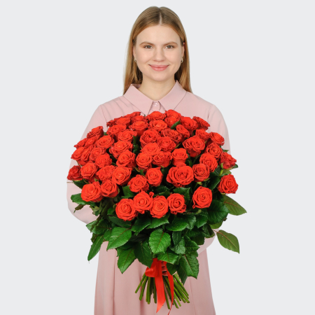 Букет из 51 розы Эль Торо