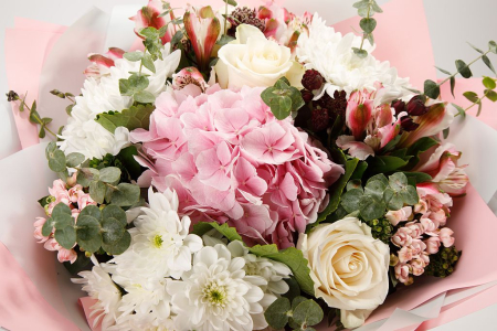 Букет Розовый зефир