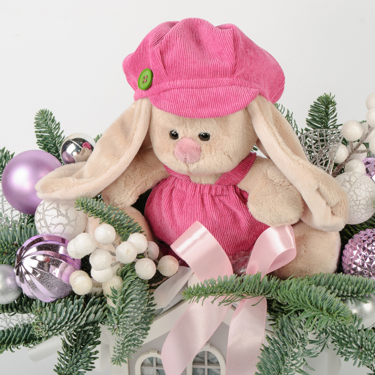 Композиция Зимний зайчик