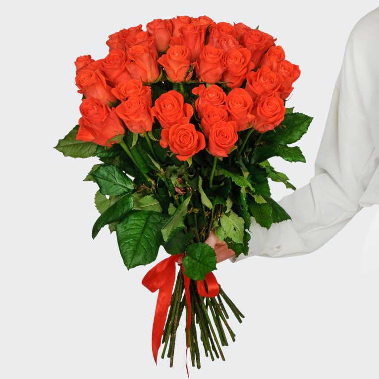 Букет 35 роз Вау