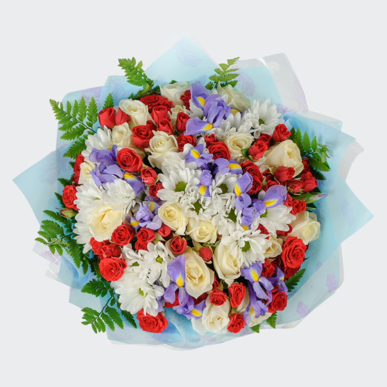 Букет Цветочный карнавал