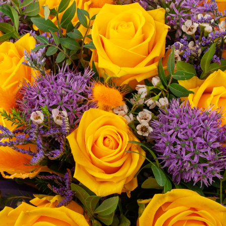 Букет Солнце из-за туч