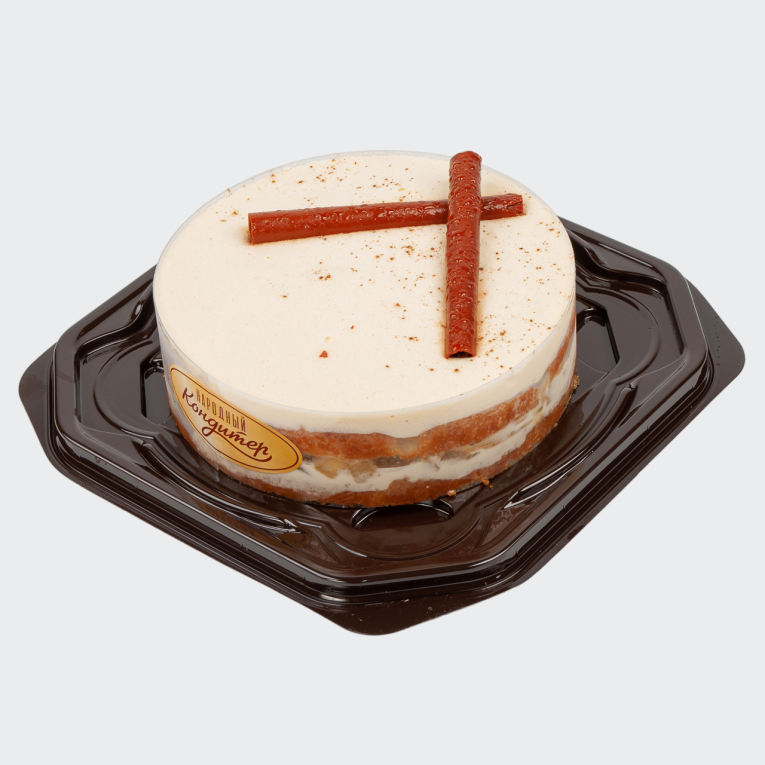 Торт бисквитный «Яблоко - Карамель» (Народный кондитер