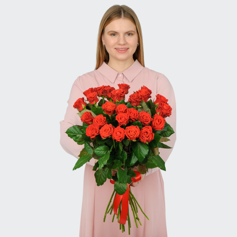 Букет из 25 розы Эль Торо