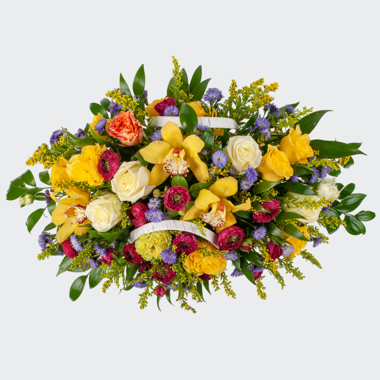 Букет в сумке Дары света