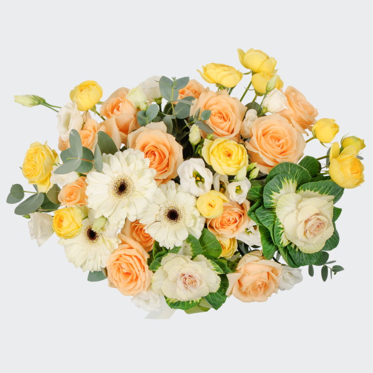 Букет в коробке Искры рассвета