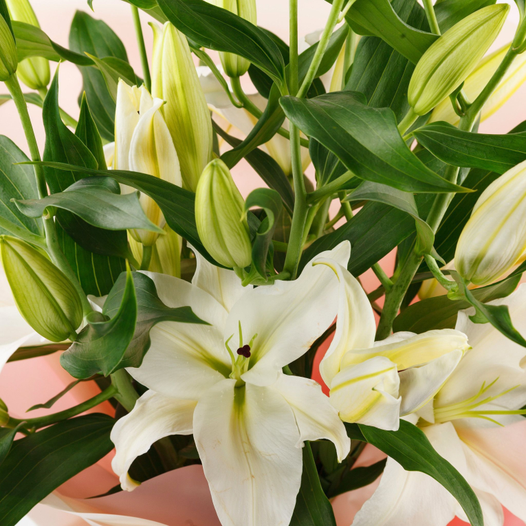 Букет с лилиями Небесная мелодия