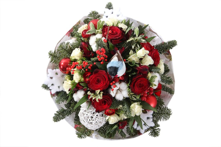 Букет Заснеженный лес