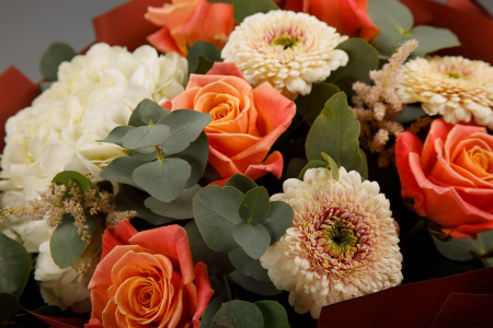 Букет Рыжий бархат