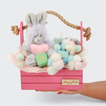 Цветы в кашпо Зайкино счастье