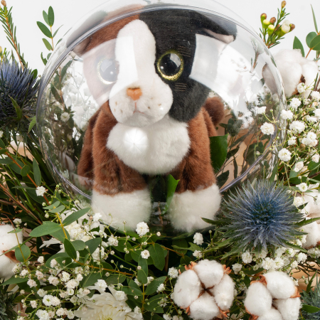 Композиция с игрушкой Весенняя прогулка