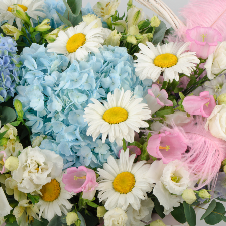 Букет в корзине Летние трели