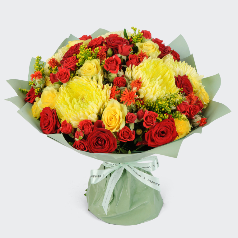 Букет Солнечный август