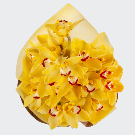 Букет из желтой орхидеи Тропиканка