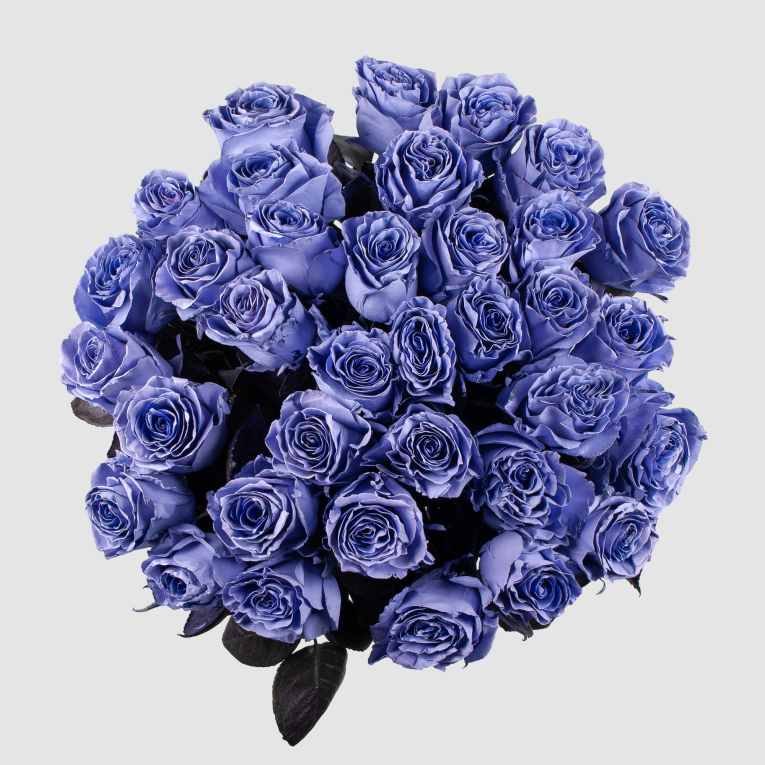 Букет 35 роз Сердце океана