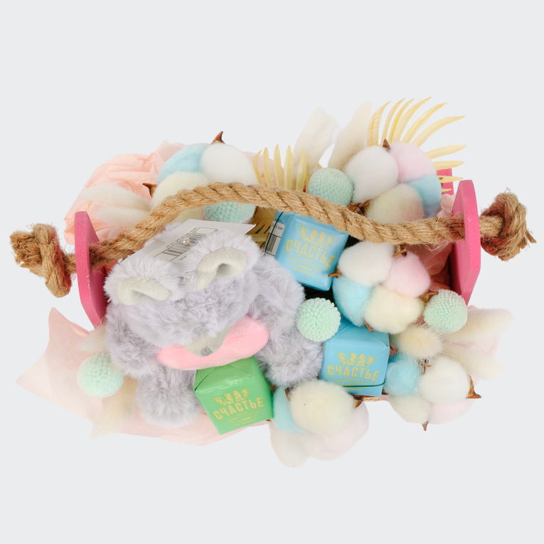 Цветы в кашпо Зайкино счастье