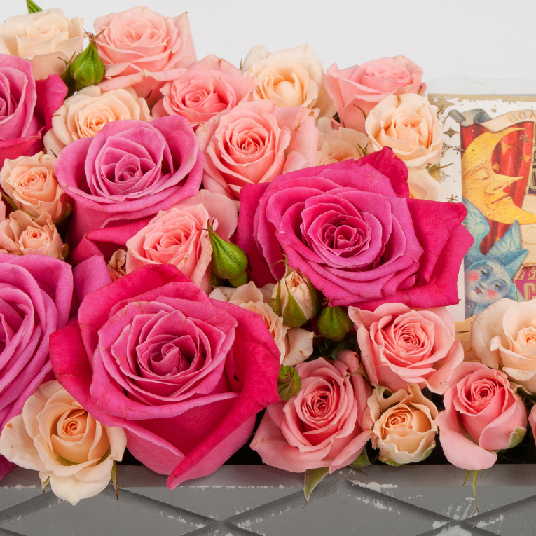 Композиция в кашпо Секрет на сладкое