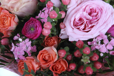 Букет Розовый фламинго