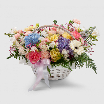 Букет в корзине Луговая поэма