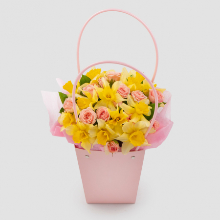 Букет в коробке Медовая весна