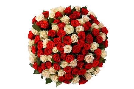 Букет 101 роза микс