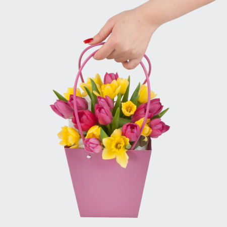 Букет в коробке Свежее настроение