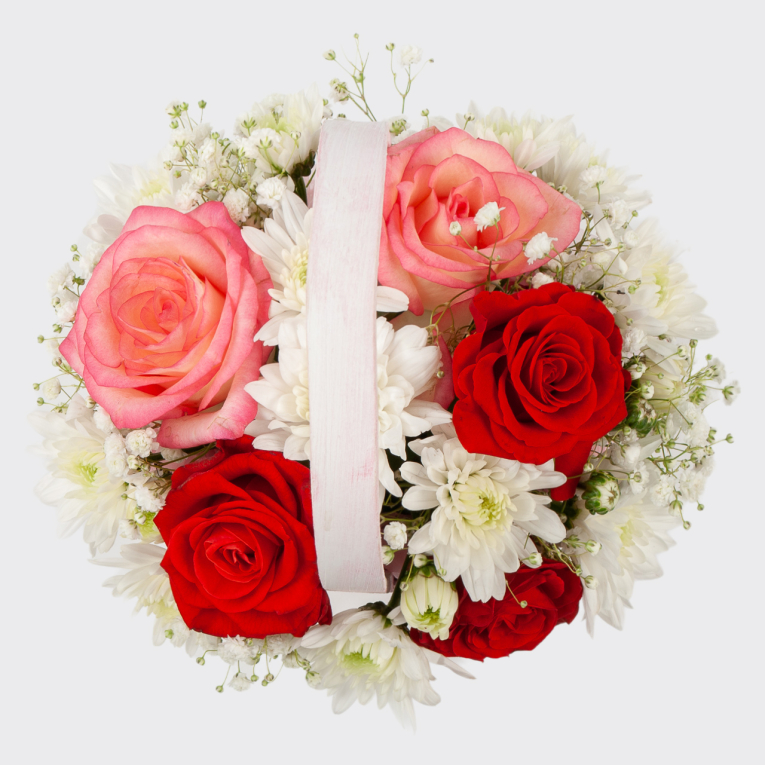 Букет в корзинке В стране фей