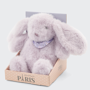 Мягкая игрушка «Зайка Флер фиолетовый» (большой)