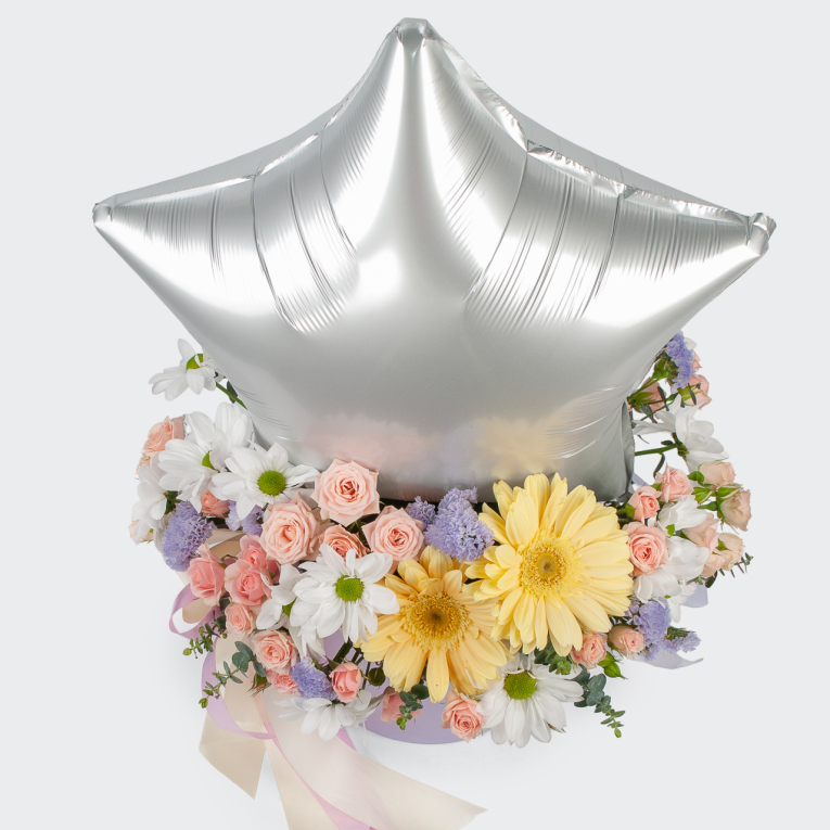 Композиция Серебряная звезда