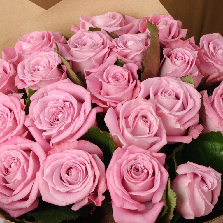 Букет из 19 роз Земляничная поляна