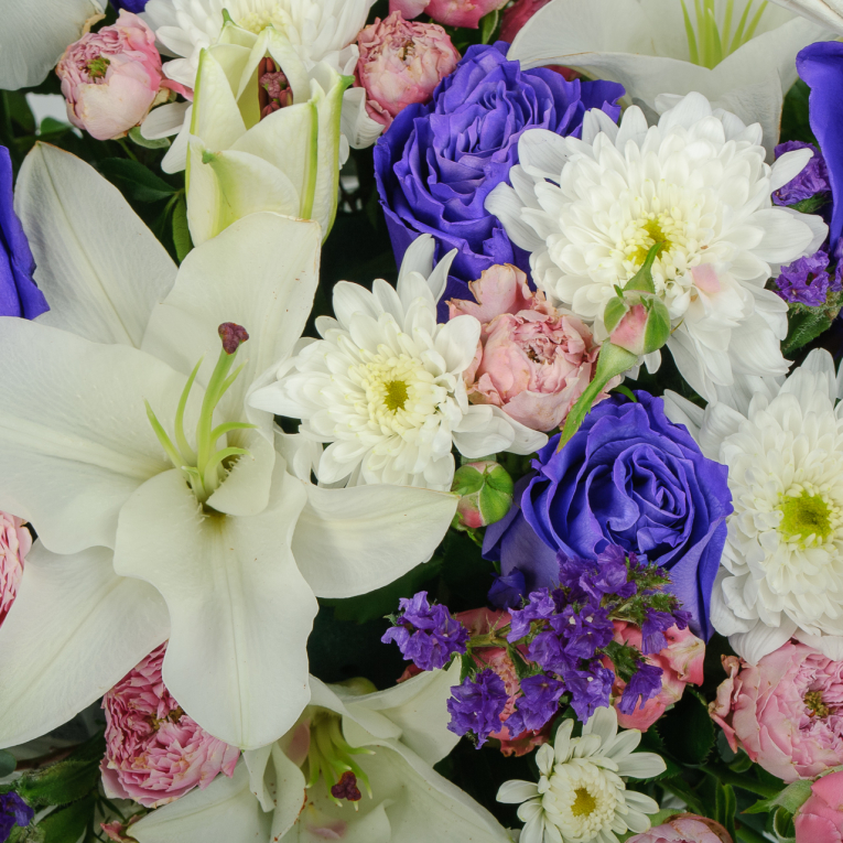 Букет в корзине Лунный ветер