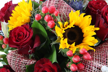 Букет в коробке Природная мелодия