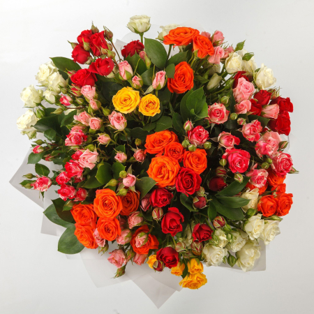 Букет роз 23 первых поцелуя + Десерт в ПОДАРОК!