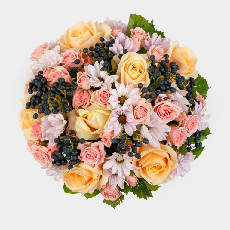 Букет в коробке Лунная ночь