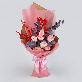 Букет Розовая маркиза