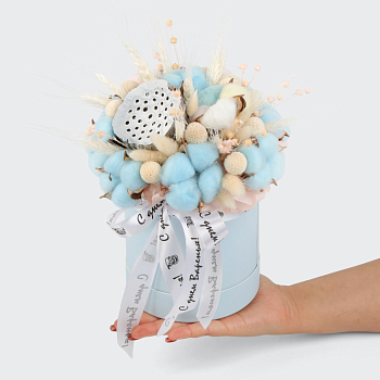 Цветы в коробке Дорога в небо