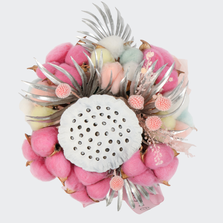 Цветы в коробке Облачный микс