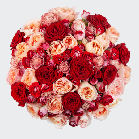 Букет в коробке Бескрайняя любовь