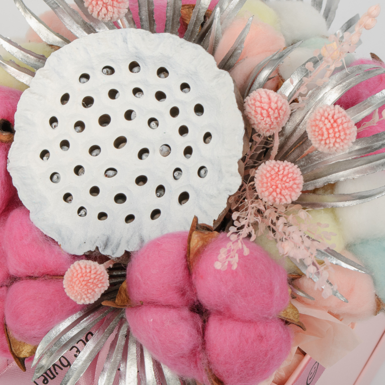 Цветы в коробке Облачный микс