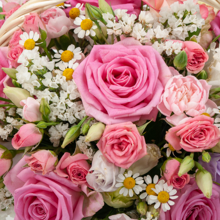 Букет в корзине Чудесная страна