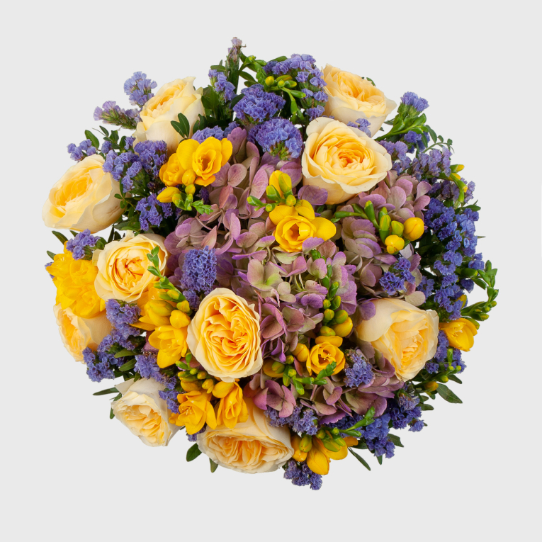 Букет в коробке Нежные лучи