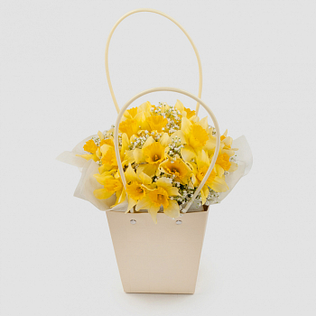 Букет в коробке Весенний свет