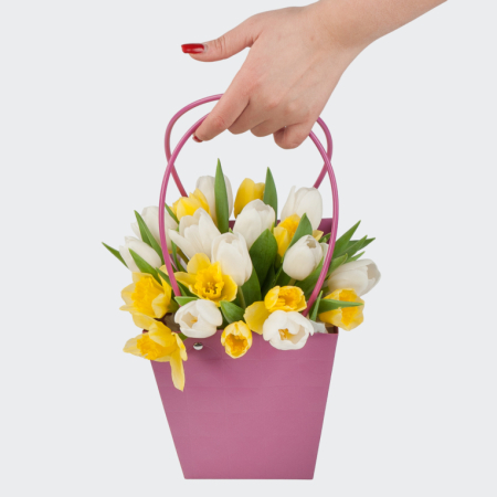 Букет в коробке Легкое настроение