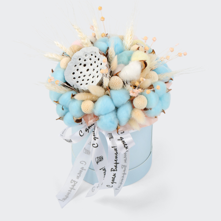 Цветы в коробке Дорога в небо